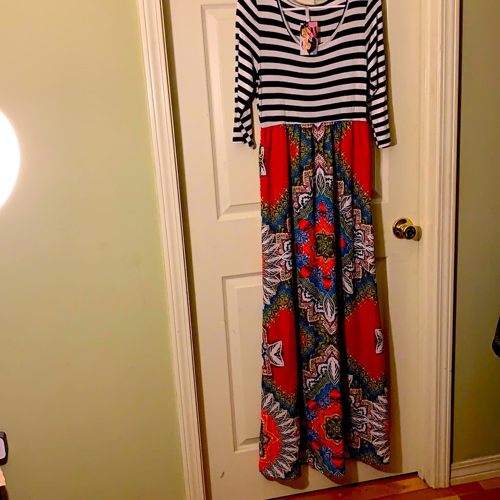 Coral “The Angie Dress”